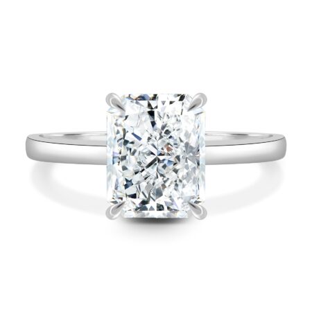 Liberty - Radiant Solitaire with Hidden Halo