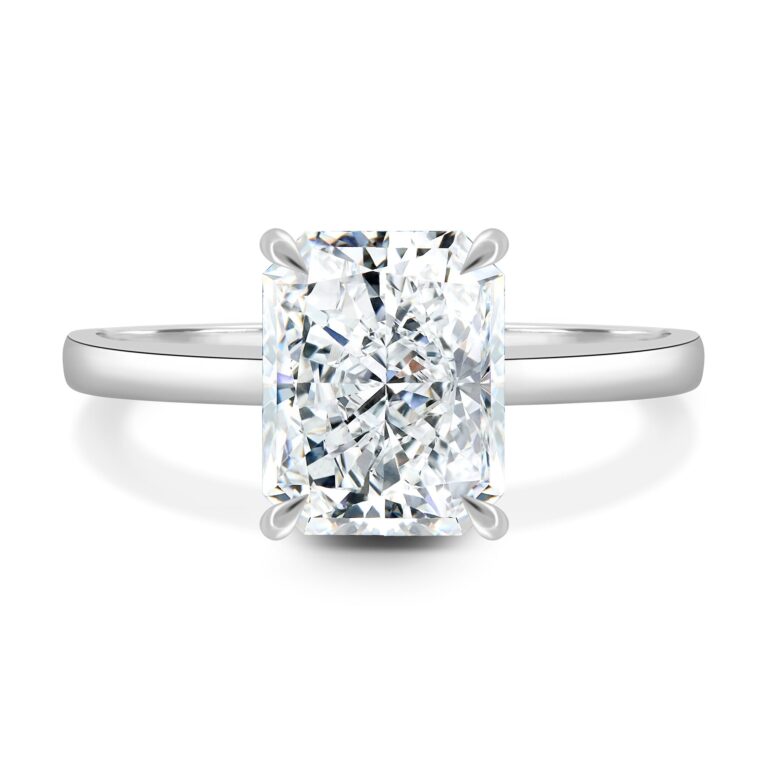 Liberty - Radiant Solitaire with Hidden Halo