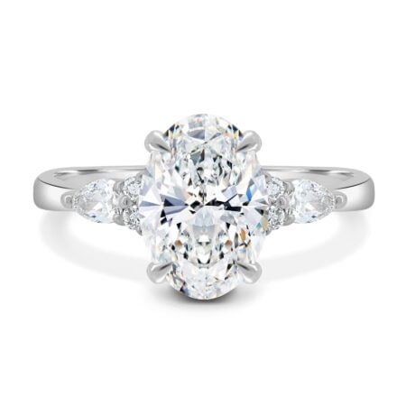 Sheridan – Oval Trilogy with Round and Pear Stones