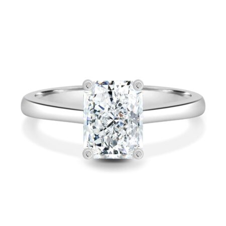 Dakota - Radiant Solitaire with Trellis Setting