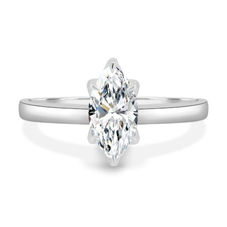 Eve - 6 Claw Marquise Solitaire