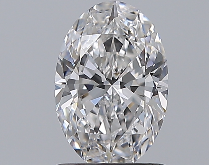 D~E Color Oval Lab Grown Diamond