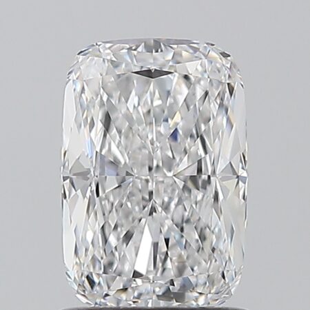 D~E Color Elogaled Cushion Lab Grown Diamond