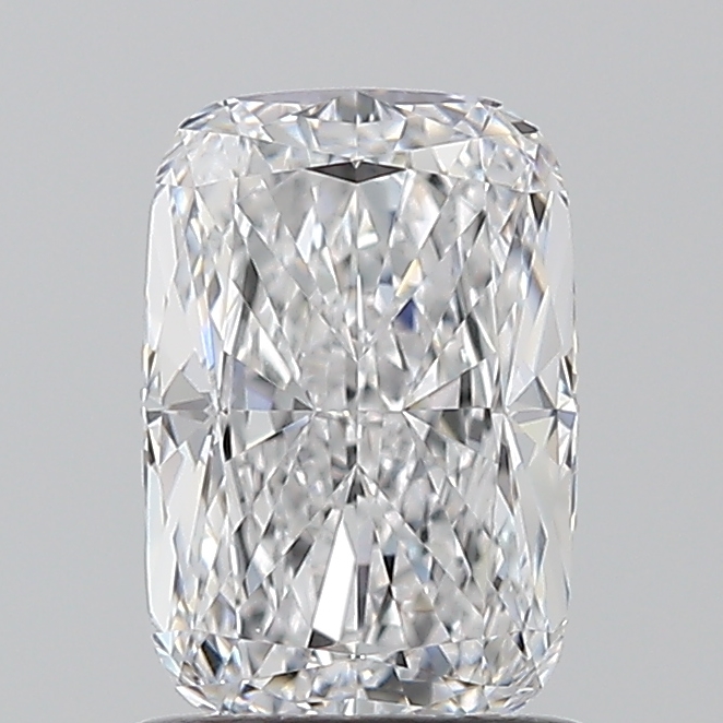 D~E Color Elogaled Cushion Lab Grown Diamond